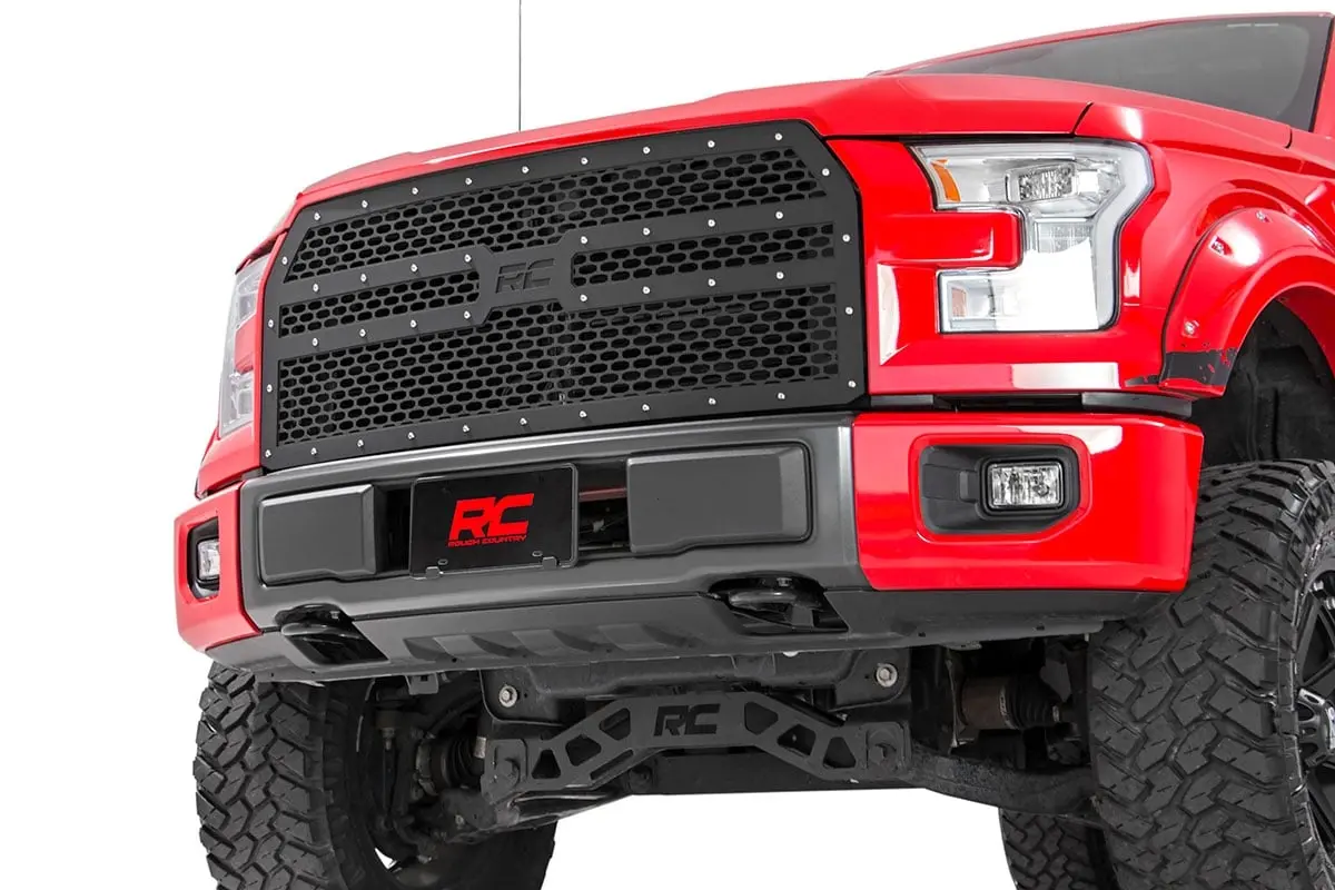 Mesh Grille | Ford F-150 2Wd/4Wd | 2015-2017 | Rough Country | 70191 1