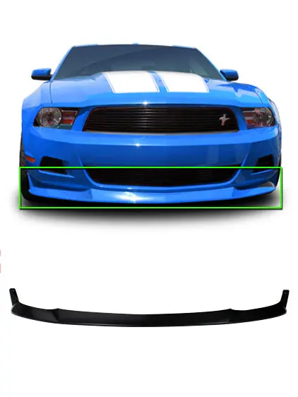 2010-2012 Ford Mustang Front Lip Spoiler - Kb41522 1