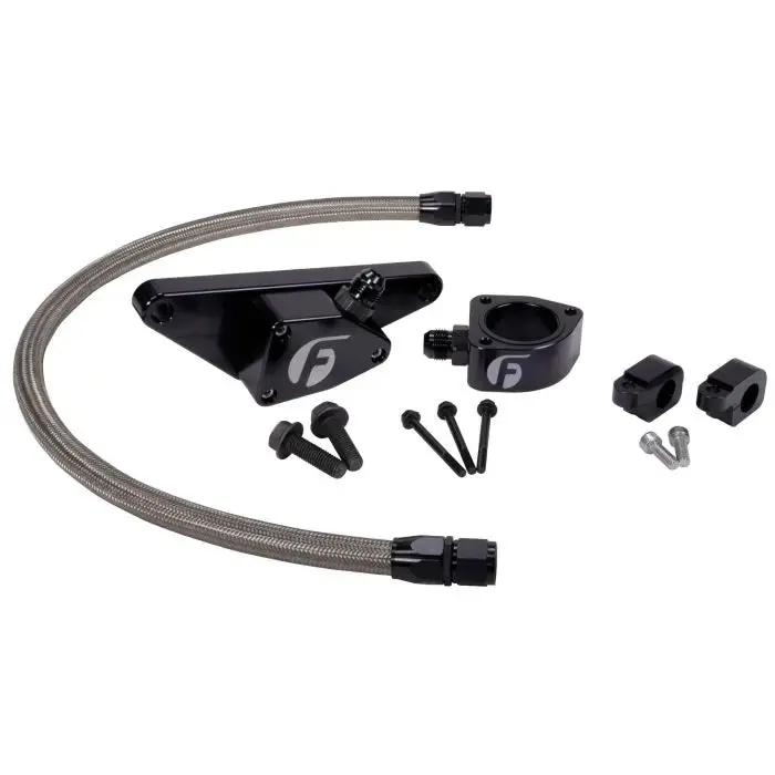 Fleece Performance Fpe-Clntbyps-Cummins-Man-Ss Coolant Bypass Kit For 2003-2007 Cummins (Manual Transmission) 1