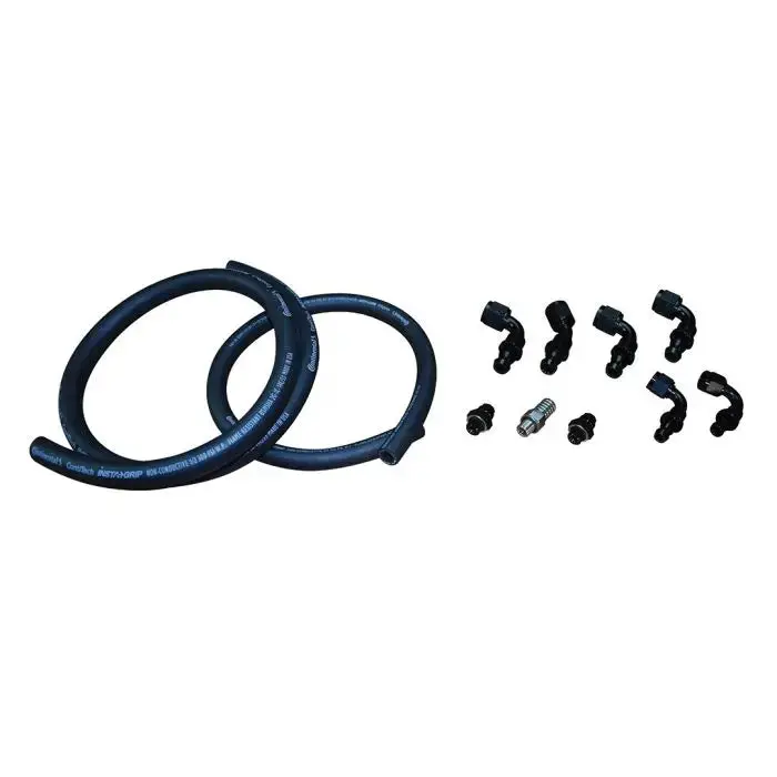 Fleece Performance Fpe-Ffd-Rf-Hf-Kit-3G Cummins Fuel Distribution Block Hose And Fitting Kit For 2003-2007 5.9L Cummins 1