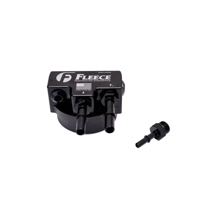 Fleece Performance Fuel Filter Bypass For 2011-2024 6.7L Ford Powerstroke 1