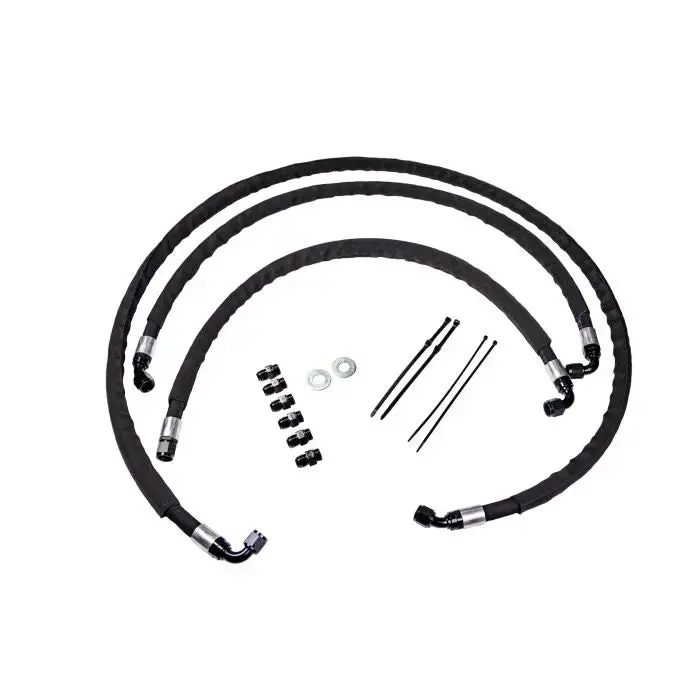 Fleece Performance Fpe-Tl-Lml-1516 Transmission Cooler Line Set For 2015-2016 Lml Duramax 1