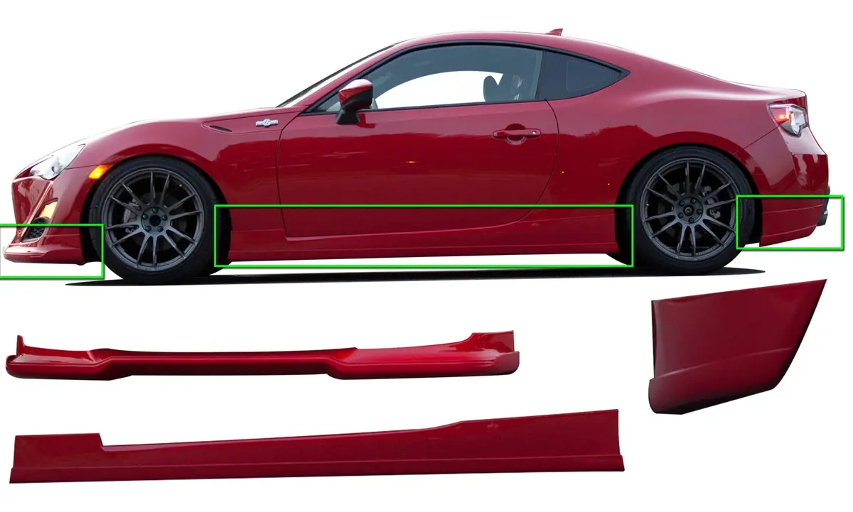 2013-2015 Scion Fr-S - Stillen (5-Piece) Lower Body Kit - Kb21022l 1