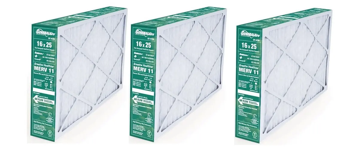 Generalaire 11-Ga100a29 - 16" X 25" X 4" Replacement Filter For Honeywell Fc100a1029, Merv 11 3