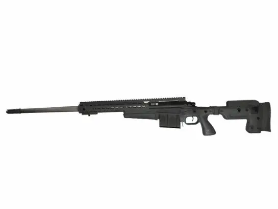 Asg Accuracy International Mk13 Mod 7 Sniper Rifle (Black / Tan) 1