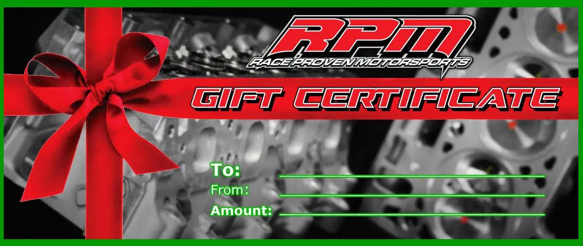 Race Proven Motorsports Gift Cards 1