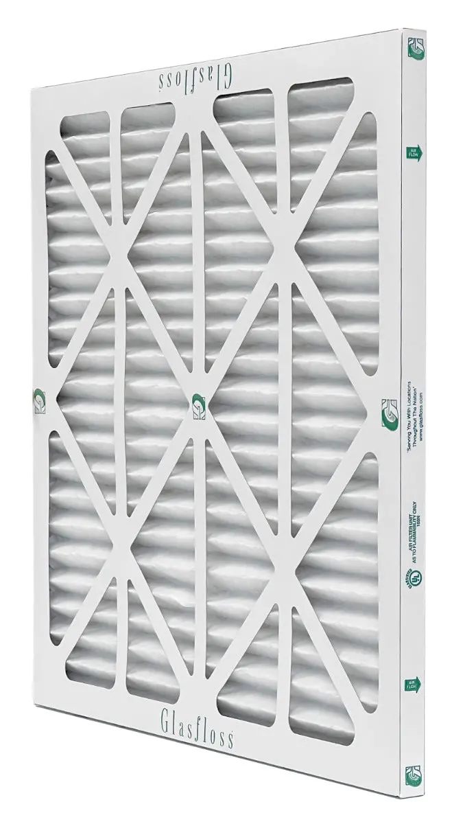 Glasfloss Zlp20251 - 20" X 25" X 1" Z-Line Pleated Air Filter, Merv 10 1