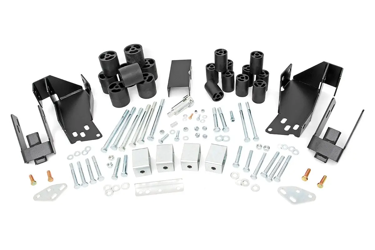 3 Inch Body Lift Kit | Chevrolet Silverado/Gmc Sierra 1500 | 2007-2013 | Rough Country | Rc702 1