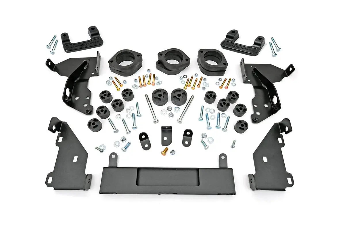 3.25 Inch Kit | Combo | Cast Steel | Chevrolet Silverado/Gmc Sierra 1500 | 2014-2015 | Rough Country | 212 1