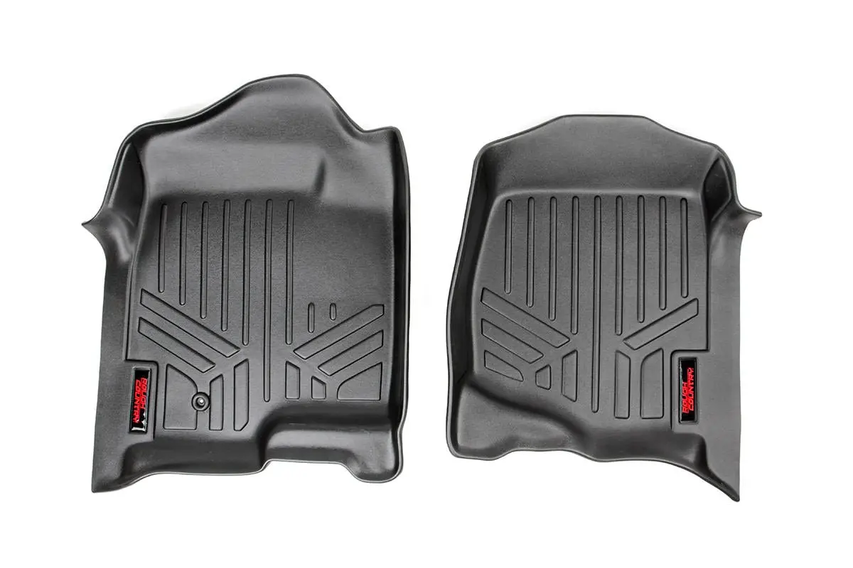 Floor Mats | Front | Chevrolet Silverado/Gmc Sierra 1500/2500Hd/3500Hd | 2007-2013 | Rough Country | M-2071 1