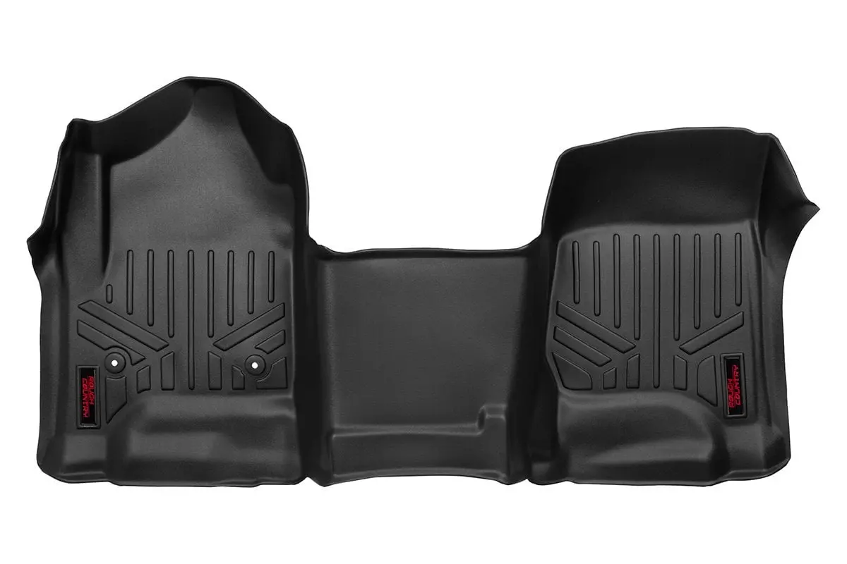 Floor Mats | Gmc Sierra/ Chevrolet Silverado | 2014-2018 | Rough Country | M-2114 1