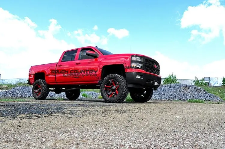 7 Inch Lift Kit | Bracket | N3 Struts | Chevrolet Silverado/Gmc Sierra 1500 | 2014-2016 | Rough Country | 29833 1