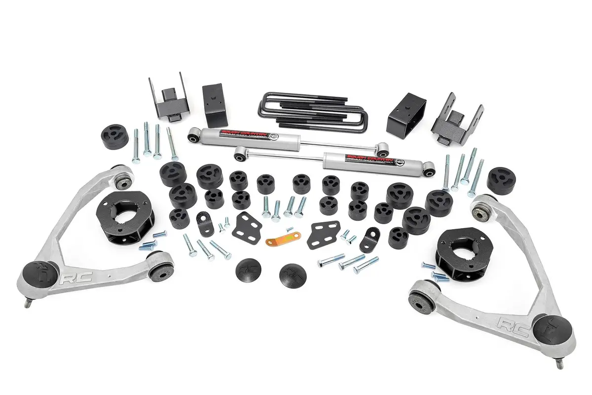 4.75 Inch Lift Kit | Combo | Chevrolet Silverado/Gmc Sierra 1500 2Wd | 2007-2013 | Rough Country | 254.2 1
