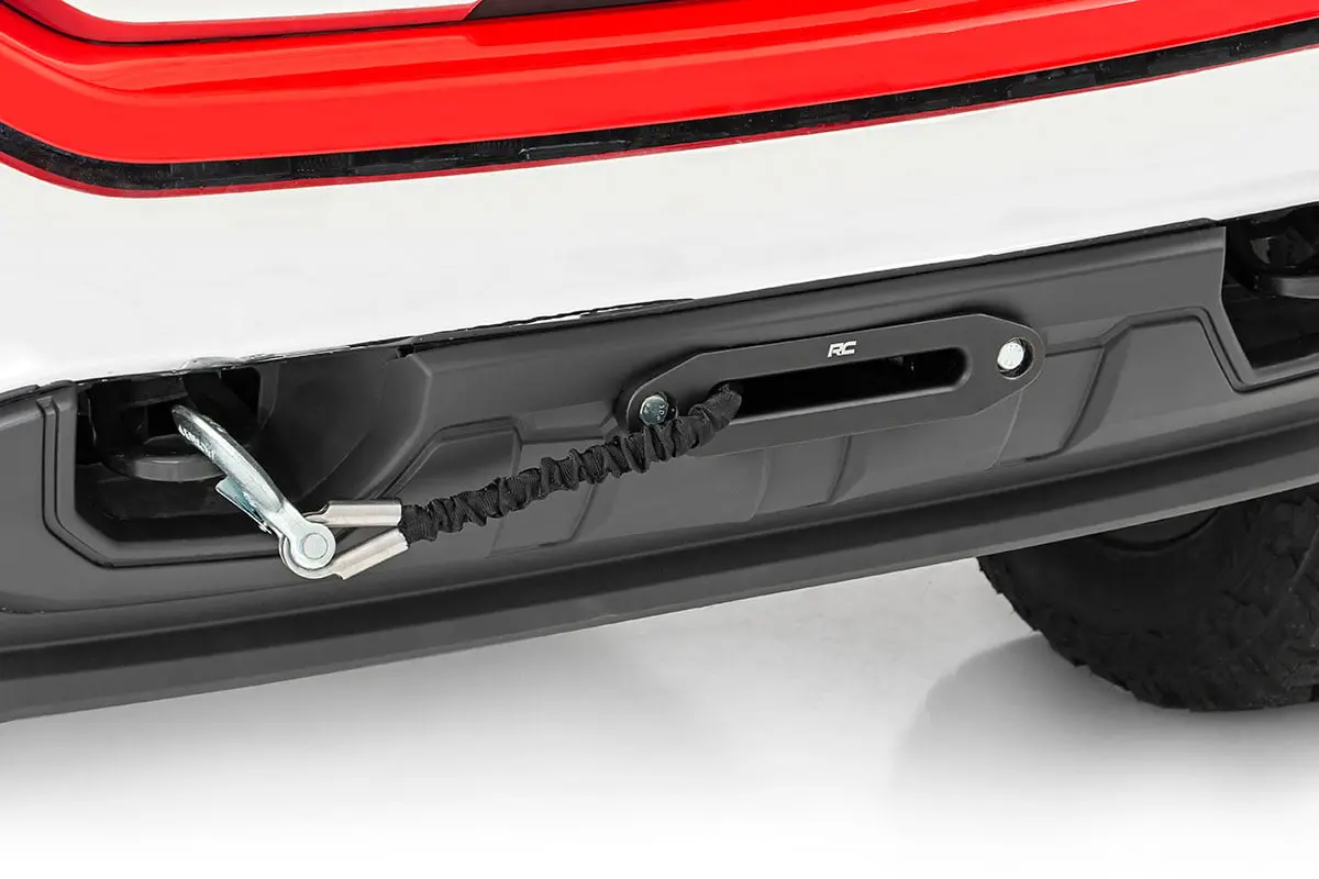 Hidden Winch Mounting Plate | Chevrolet Silverado/Gmc Sierra 1500 | 2014-2018 | Rough Country | 11004 1