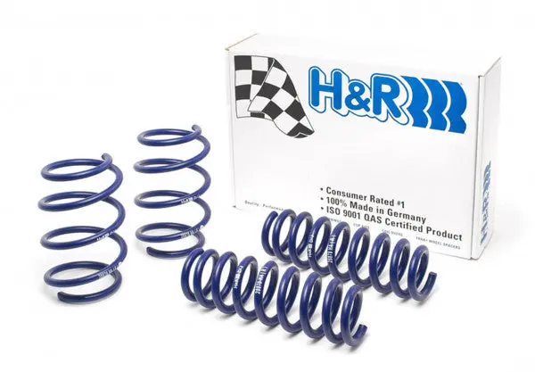 2016-2019 Audi Q7 Lowering Springs - (F: -1.4In / R: -1.2In) [W/O Air Suspension] - H&R 50370 1