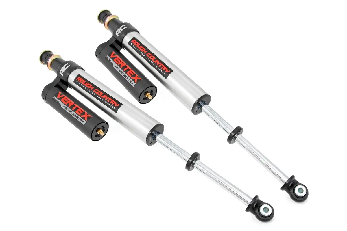 Vertex 2.5 Adj Rear Shocks | 0-3.5" | Toyota Tundra 2Wd/4Wd | 2007-2021 | Rough Country | 699034 1
