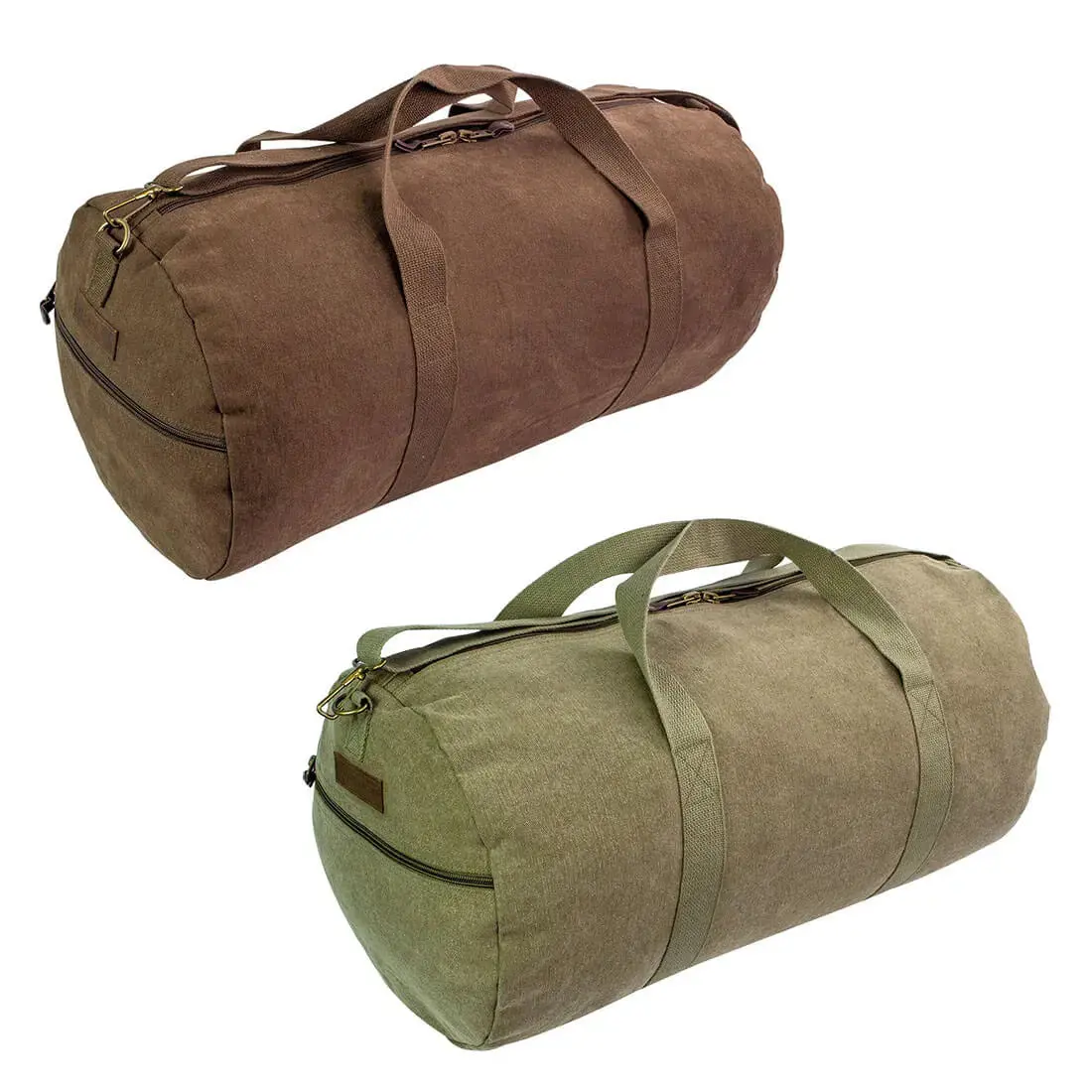 Highlander Crieff 45L Canvas Roll Bag 1