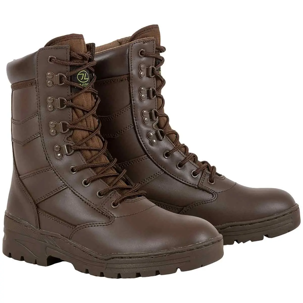 Highlander Delta Brown Combat Boot 1