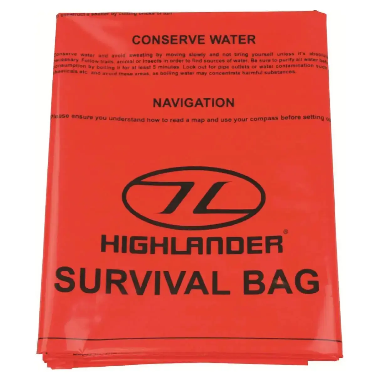 Highlander Emergency Survival Hi-Vis Bivi Bag 1