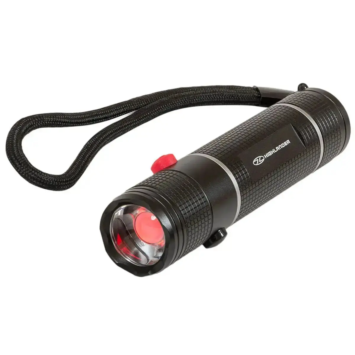 Highlander Hawkeye Tactical Dual Button Torch - Red & White Light 1