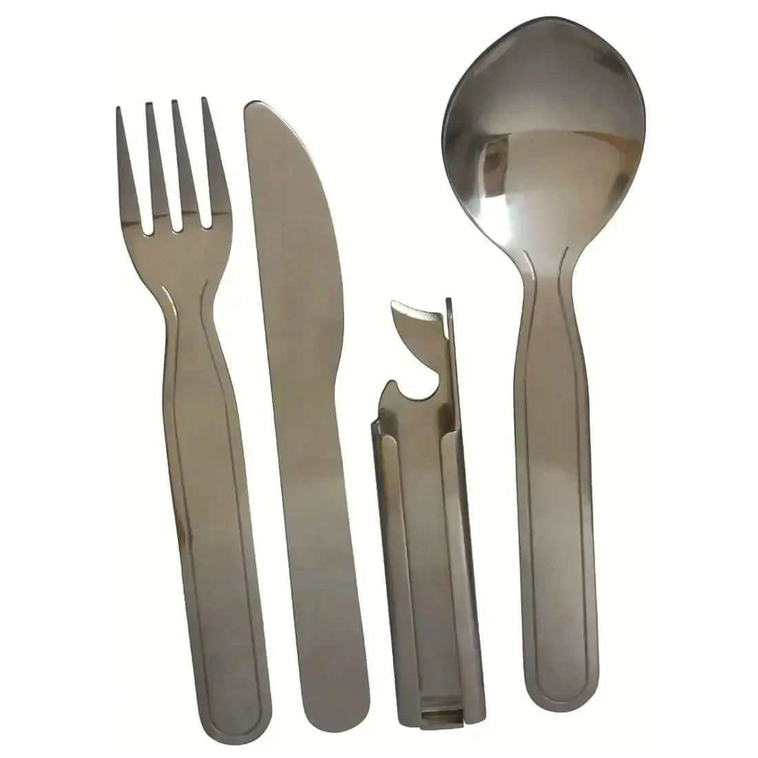 Highlander Military Metal Knife Fork And Spoon Set 1