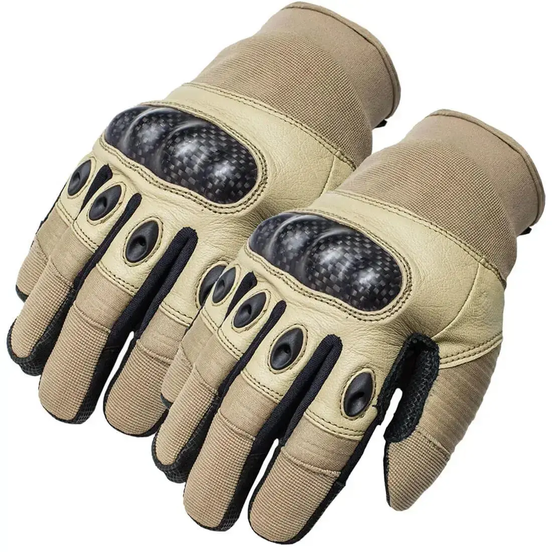 Highlander Tactical Combat Gloves Tan 1