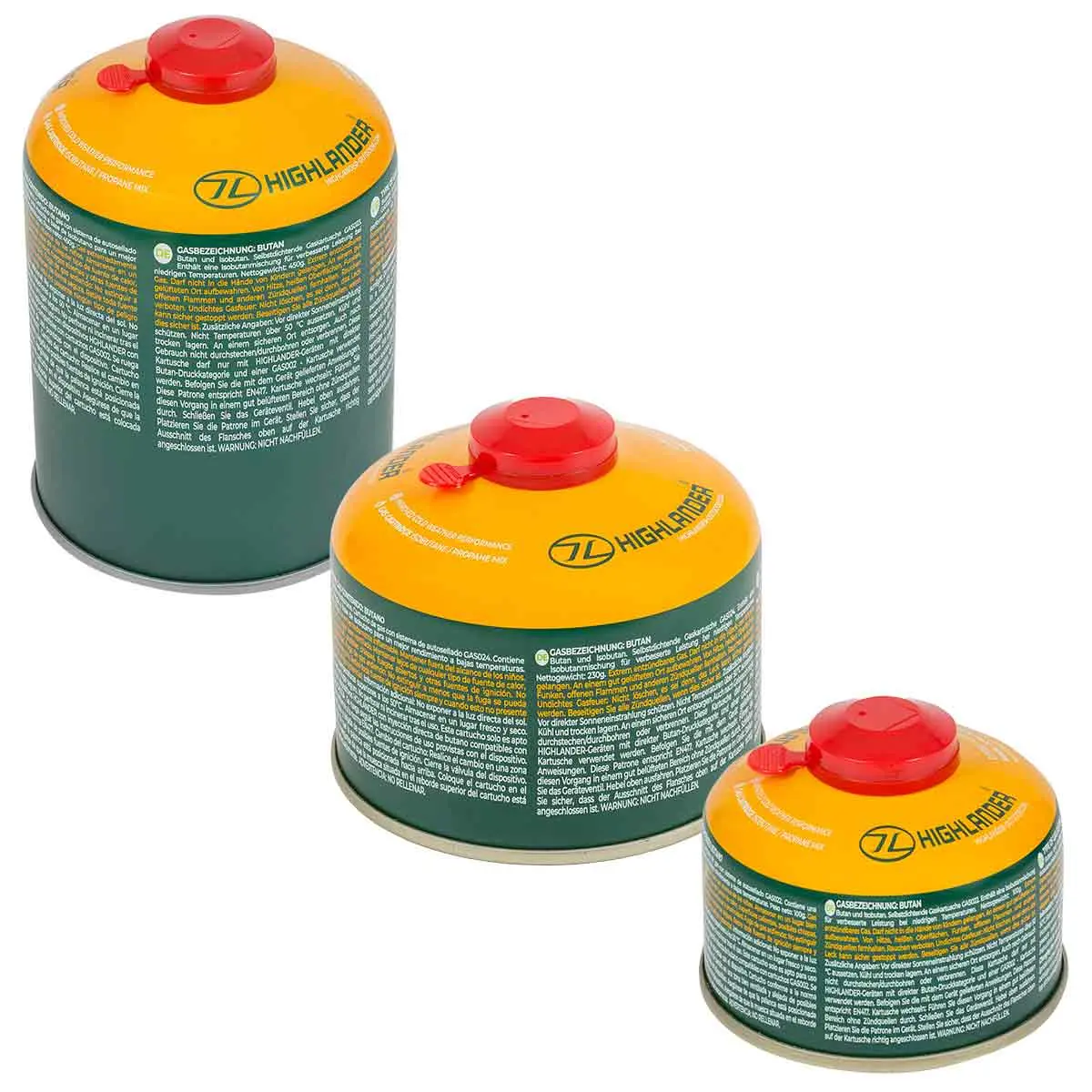 Highlander Valved Camping Gas Cartridge 1