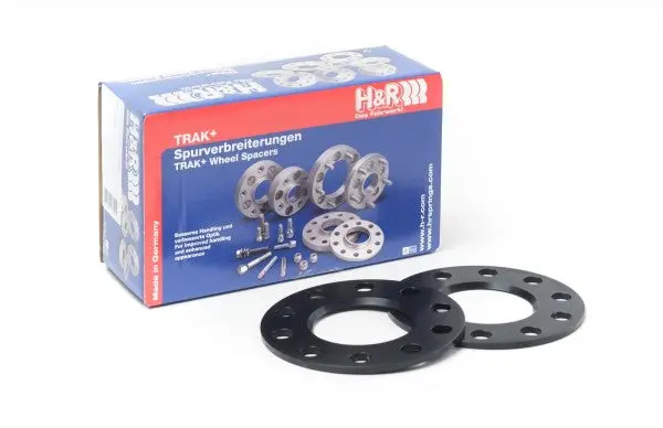 Audi / Volkswagen 5.0Mm Dr Type Trak+ Wheel Spacers - Black 1