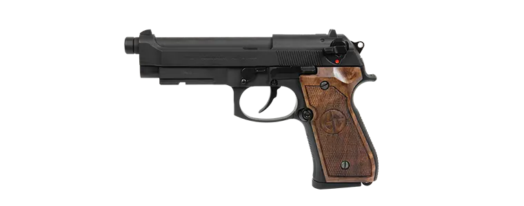 G&G Gpm92 Gp2 Full Metal Gas Blowback Airsoft Pistol (Black / Tan / Green / Wood) 2