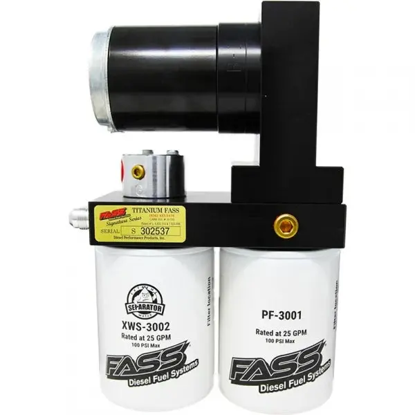 Fass Ts D08 165G Titanium Signature Series 165G Fuel System 1998.5-2004.5 Dodge 5.9L Cummins (Moderate To Extreme) 2