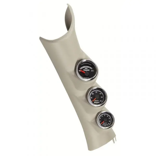 Auto Meter 7089 Triple Pillar Factory Match Gauge Kit 2010-2019 Dodge 6.7L Cummins 1