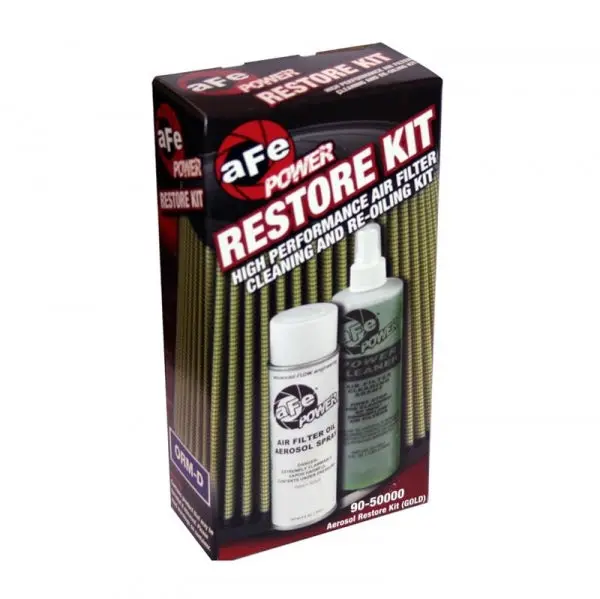 Afe 90-50000 Air Filter Restore Kit - Aerosol (Gold) 1