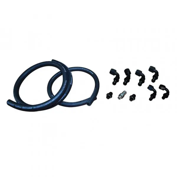 Fleece Fuel Distribution Block Hose & Fitting Kit (2003-2007) 2003-2007 Dodge 5.9L Cummins (Requires Fleece Distribution Block) 1