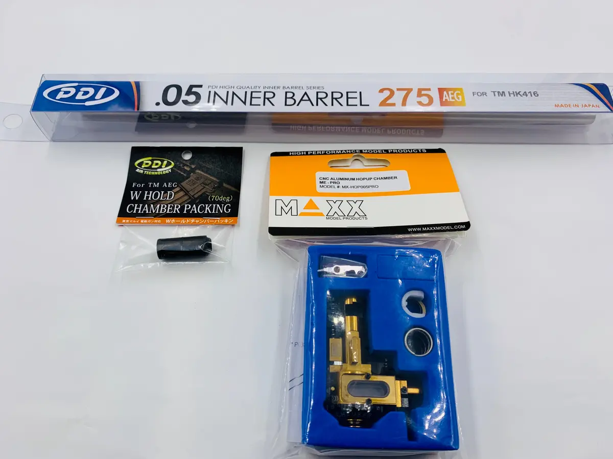 Pdi Sus304 6.05Mm Complete Barrel Set For Hpa (W/ Chamber & Pdi Bucking) 1
