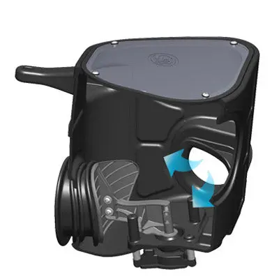 S&B Filters 75-5068D Cold Air Intake Kit (Dry Filter) 2013-2018 Ram 6.7L Cummins 1