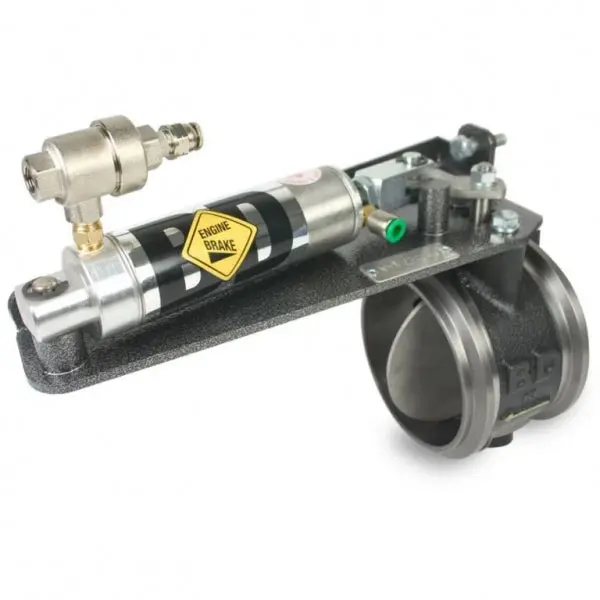 Bd-Power 1027345 5" Remote Mount Exhaust Brake 2007.5-2017 Dodge 6.7L Cummins (For Use With Non-Vgt Turbocharger) 2
