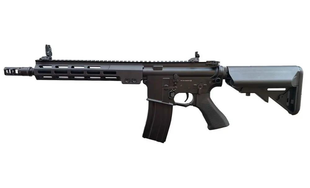 Cyma Platinum Cm.006R Mlok M4 Metal Aeg W/ Mosfet & Tracer Hop Up (10.5" / 14.5") 1