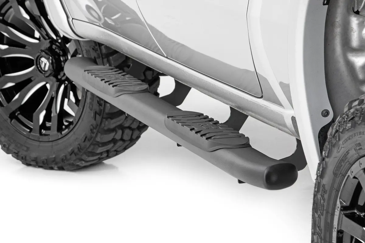 Oval Nerf Step | Crew Cab | Def Tank | Chevy/Gmc 1500/2500Hd/3500Hd | 2009-2022 | Rough Country | 21002 1