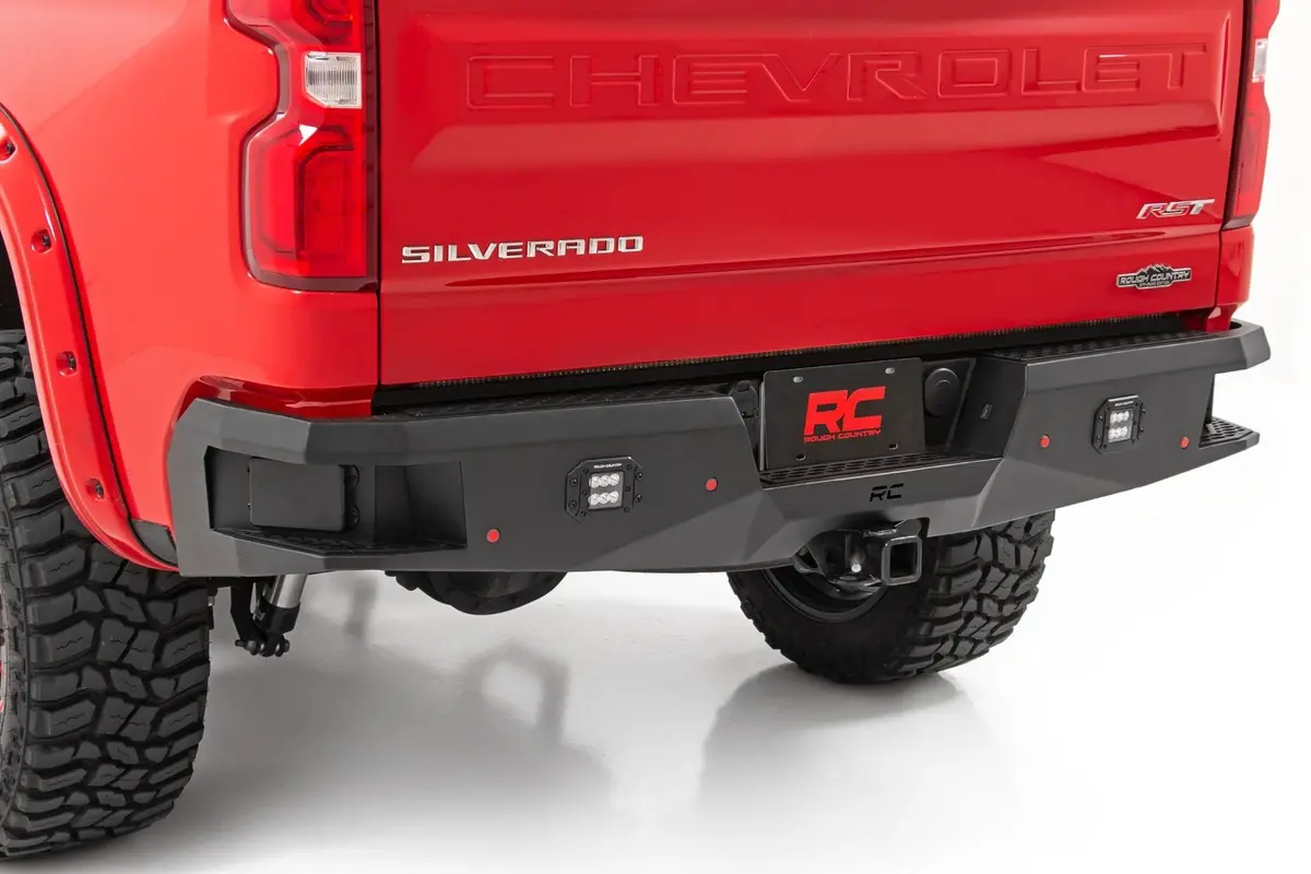 Rear Led Bumper | Chevy Silverado 1500 2Wd/4Wd | 2019-2022 | Rough Country | 10758 1