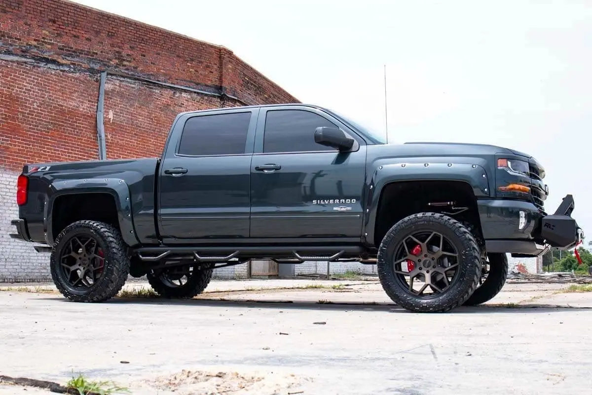 7 Inch Lift Kit | Vertex Coilovers & Shocks | Gmc Sierra/ Chevrolet Silverado 1500 4Wd | 2014-2016 | Rough Country | 29850 2