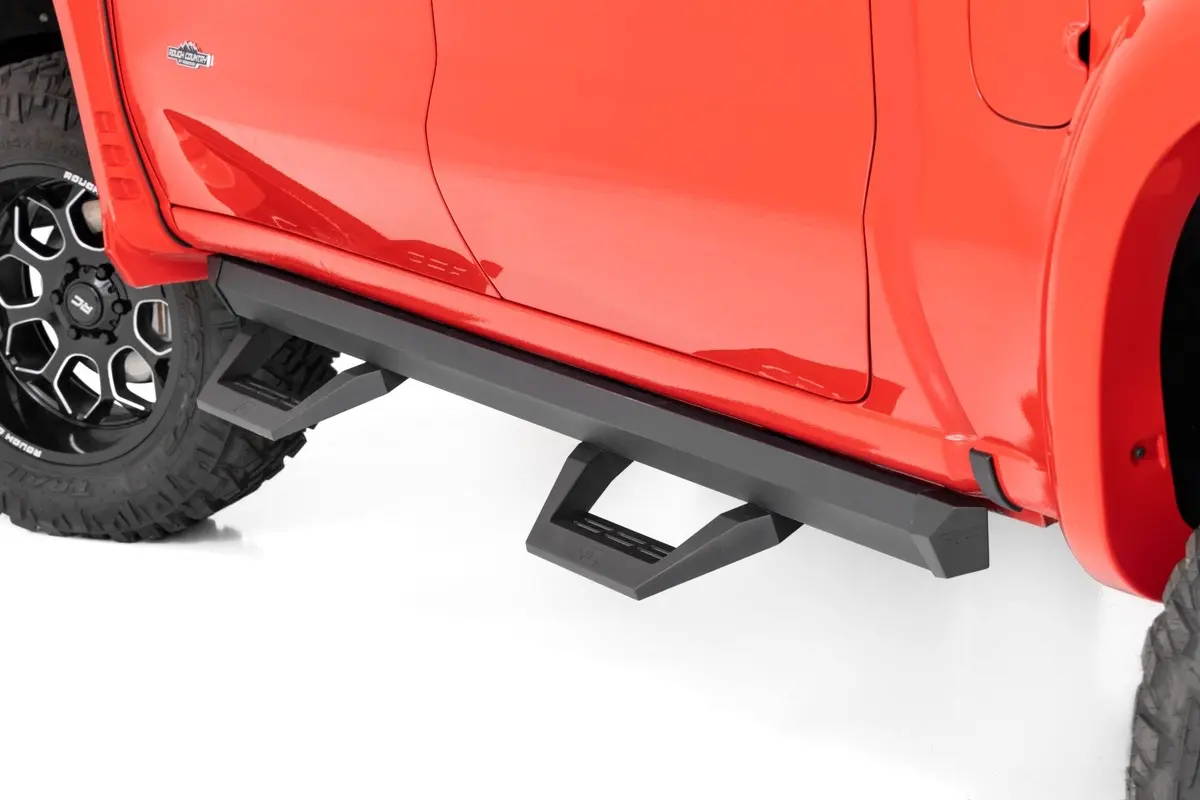 Srx2 Adj Aluminum Step | Crew Cab | Chevrolet Silverado/Gmc Sierra 1500/2500Hd | 2019-2022 | Rough Country | 11003A 1