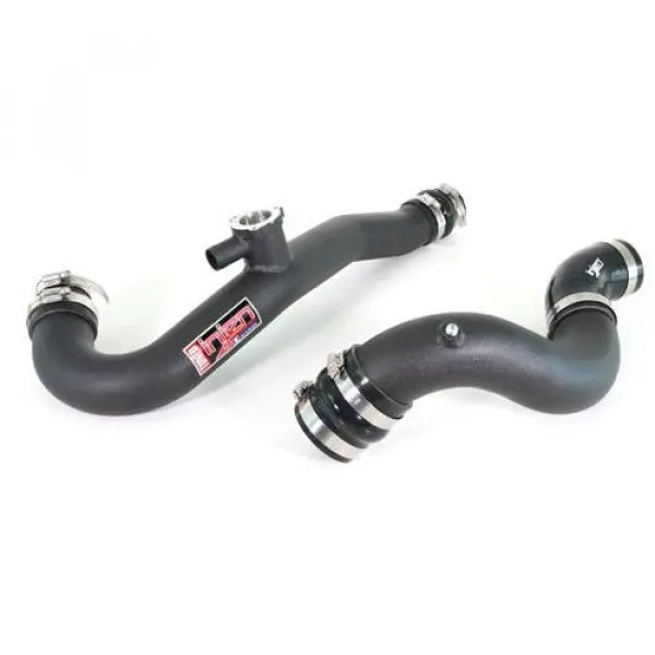 2015-2013 Ford Mustang [2.3T] Intercooler Pipes - Wrinkle Black | Injen - Ses9200icpwb 1