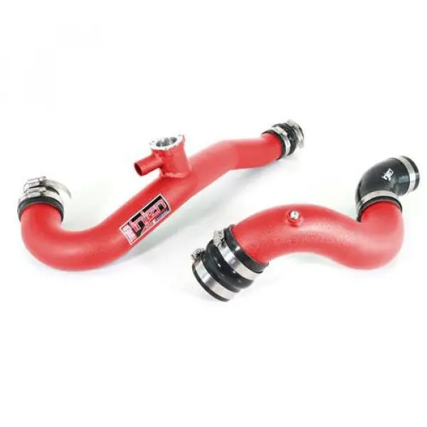 2015-2013 Ford Mustang [2.3T] Intercooler Pipes - Wrinkle Red | Injen - Ses9200icpwr 1