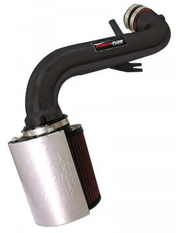 2005-2010 Dodge Dakota [4.7L] Powerflow Cold Air Intake System - Wrinkle Black | Injen - Pf1800wb 1