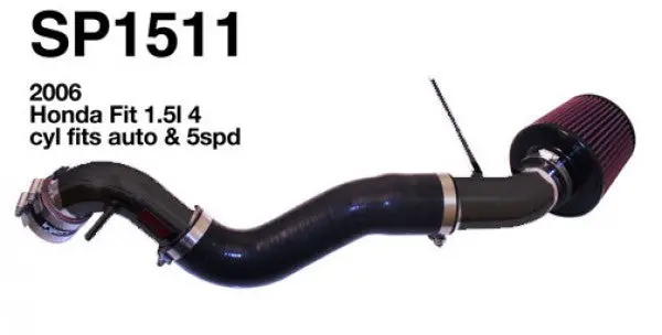 2007-2008 Honda Fit [1.5L] Sp Cold Air Intake System - Black | Injen - Sp1511blk 1