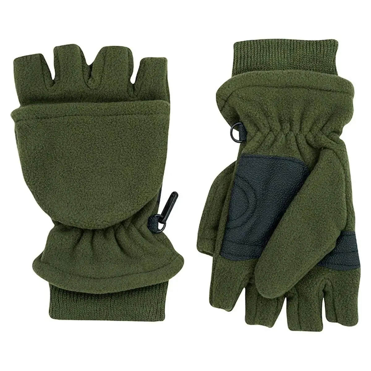 Jack Pyke Fleece Fingerless Shooters Mitt 1