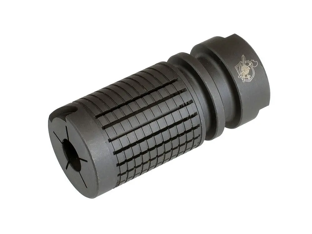 Madbull Knight's Armament Licensed Triple Tap Compensator For Airsoft (14Mm Ccw) 1