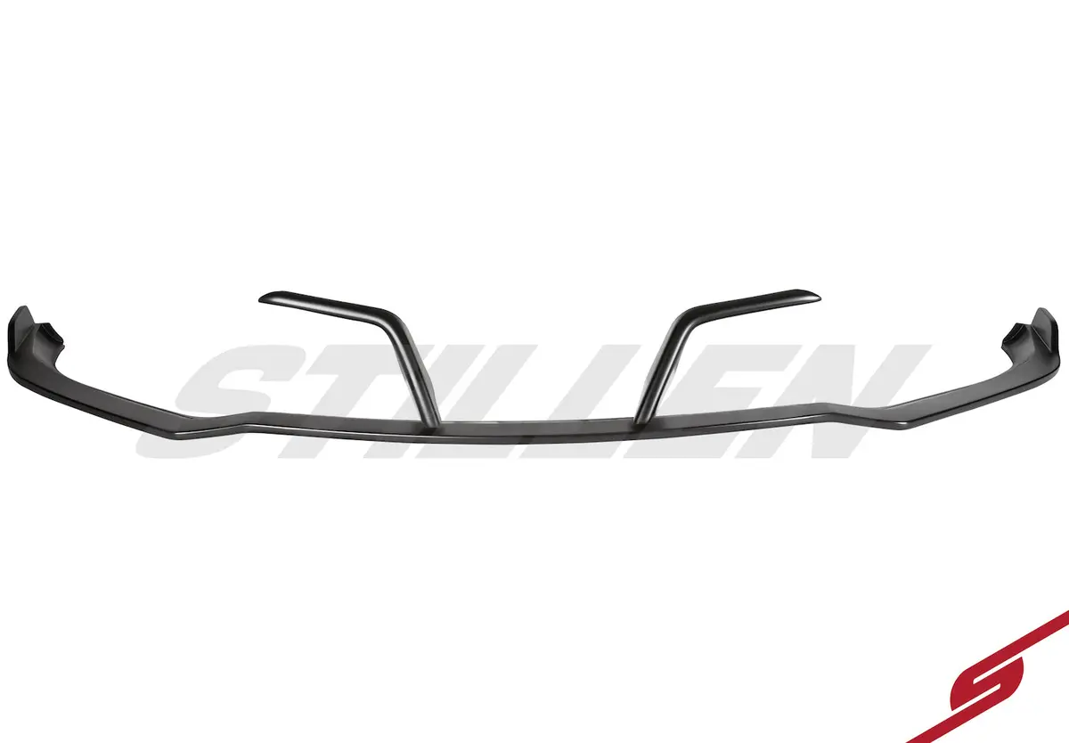 2017-2021 Infiniti Q60 - Stillen Front Splitter & Winglets [Matte Black] - Kb11232 1