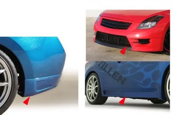 2008-2009 Nissan Altima - Stillen 5-Pc Body Kit - Kb12220f 1