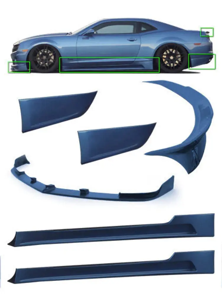 2010-2013 Chevy Camaro 6-Piece Body Kit - Kb51100kt 1
